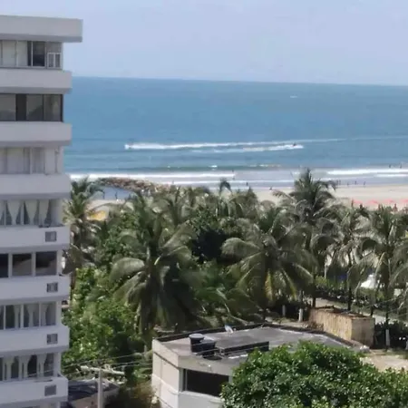 Apartamento Comfortable Apartmento Frente Al Mar, A/c / Pool Cartagena